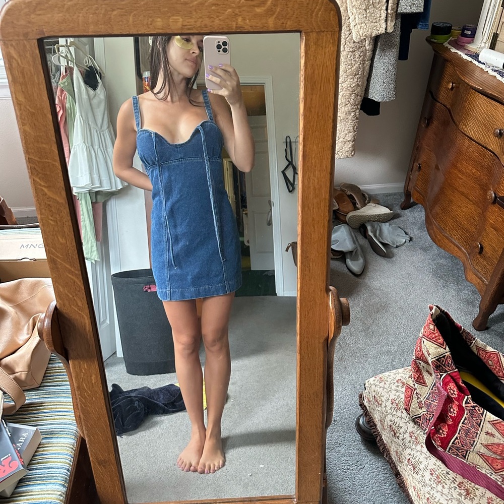 Urban Outfitters jean mini dress